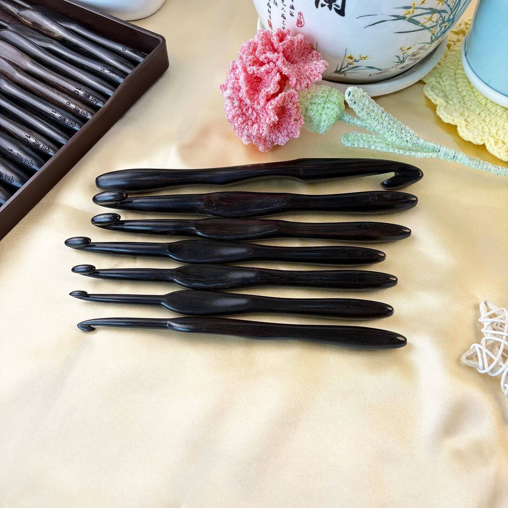 Premium Ebony Crochet Hook
