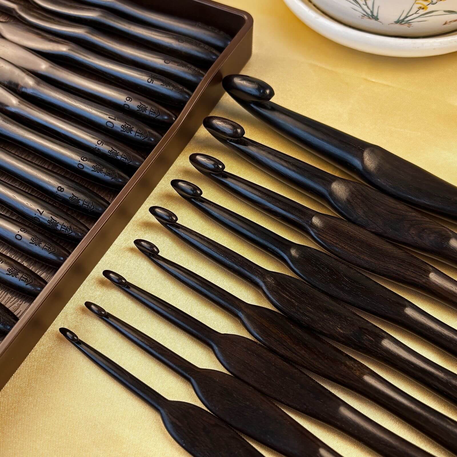 Premium Ebony Crochet Hook