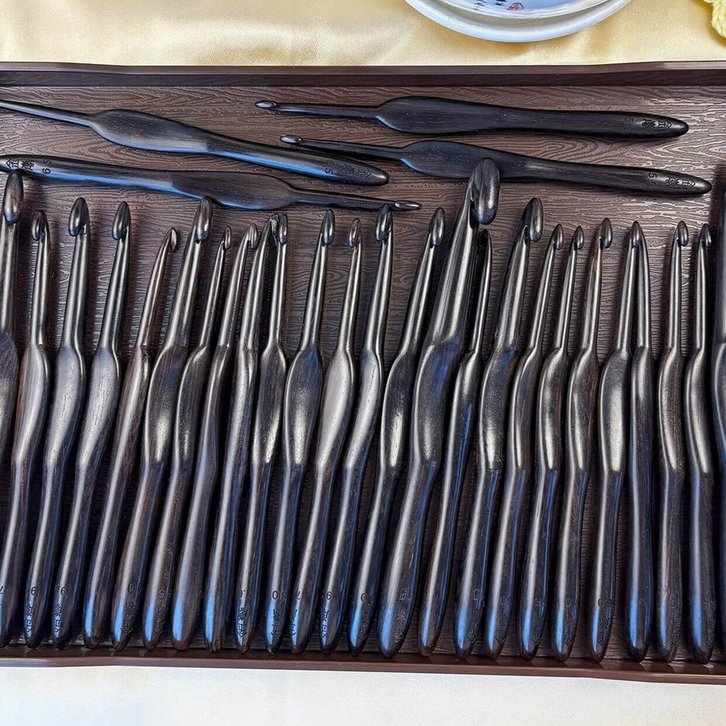Premium Ebony Crochet Hook