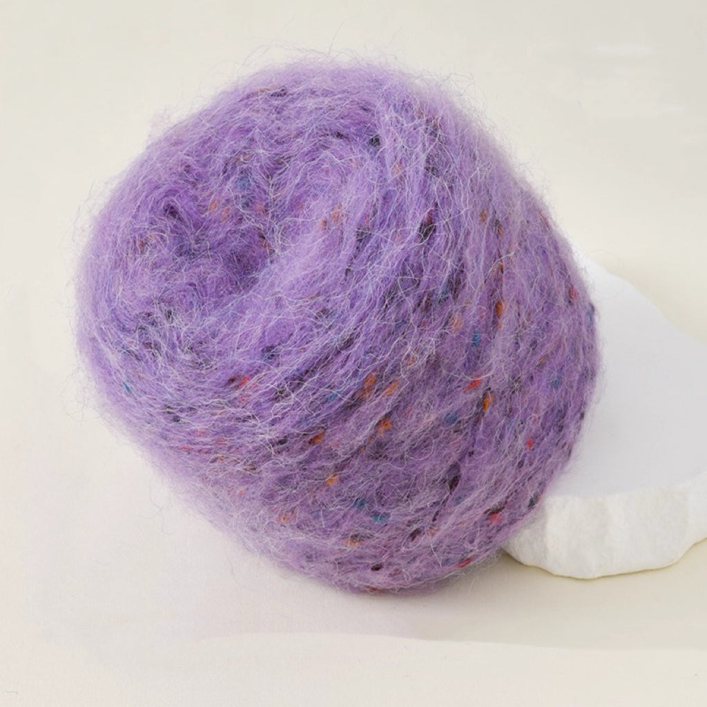 Alpaca Speckle Mohair Silk