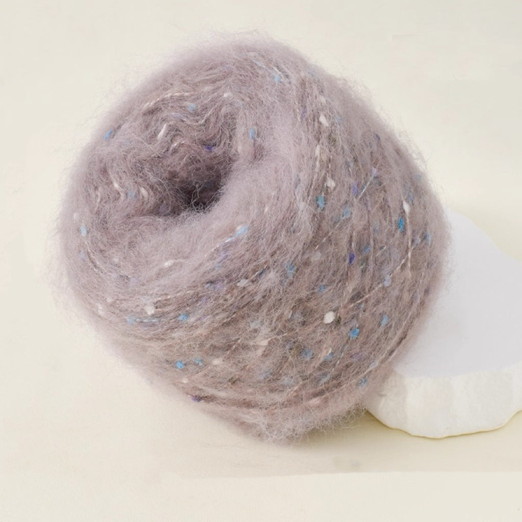 Alpaca Speckle Mohair Silk