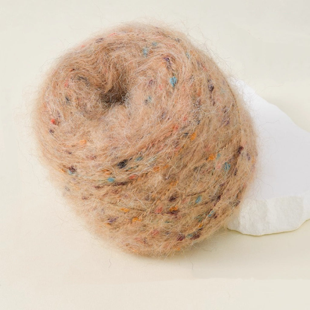 Alpaca Speckle Mohair Silk