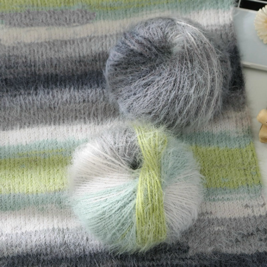 Cozy Snow Wool Blend