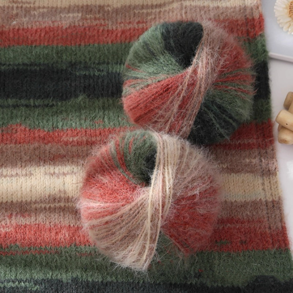 Cozy Snow Wool Blend