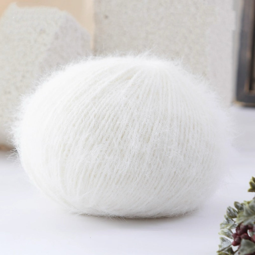 Cozy Snow Wool Blend
