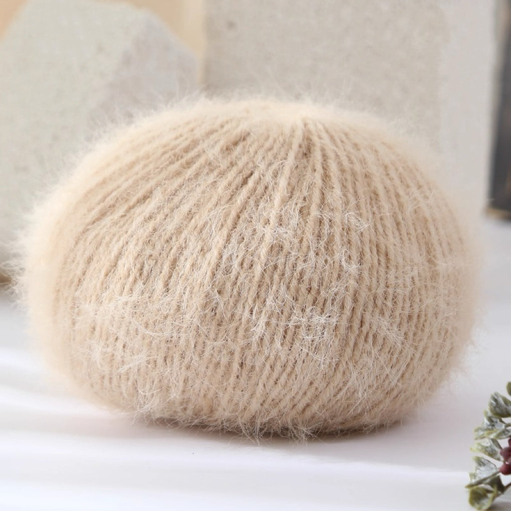 Cozy Snow Wool Blend