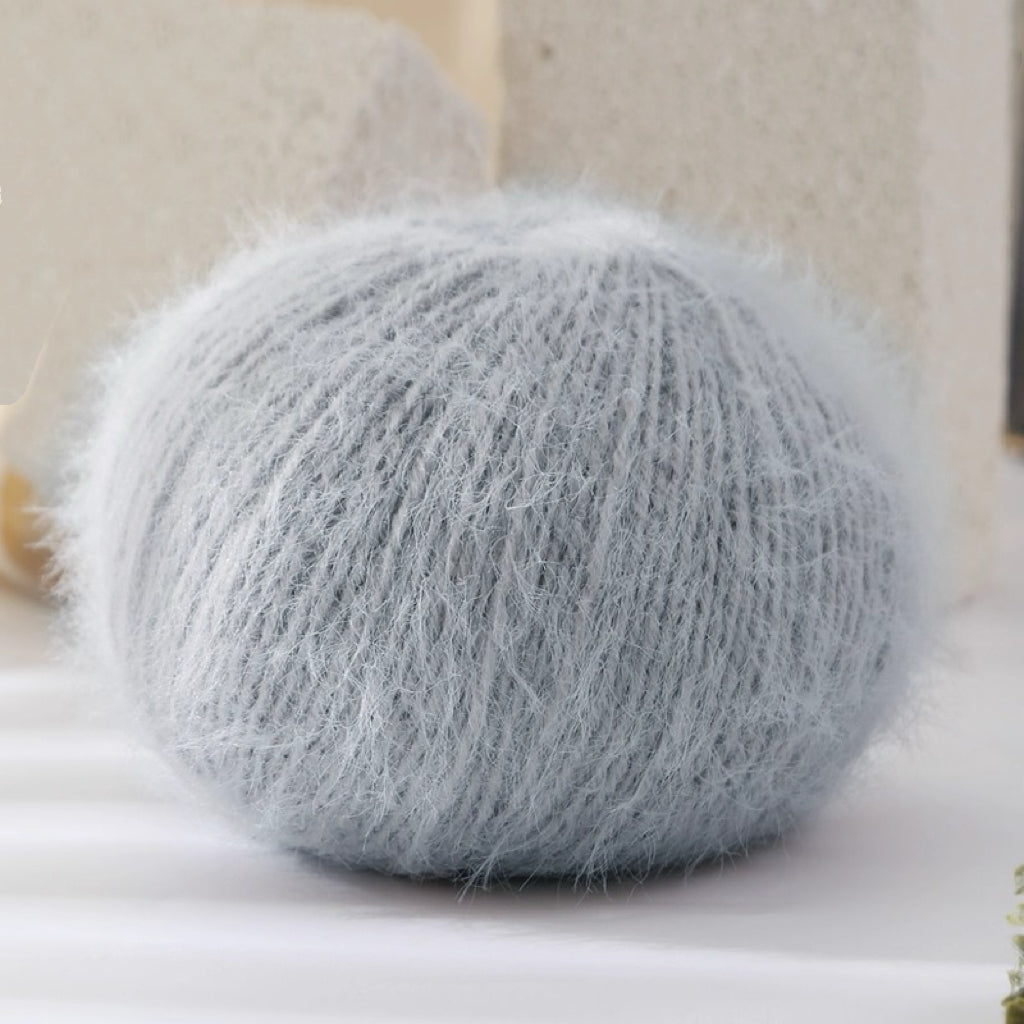 Cozy Snow Wool Blend