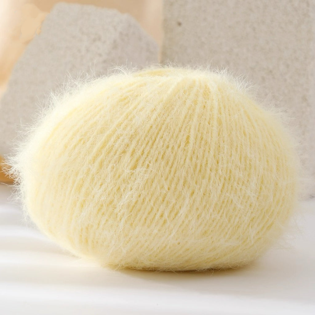 Cozy Snow Wool Blend