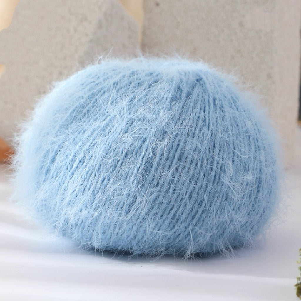 Cozy Snow Wool Blend